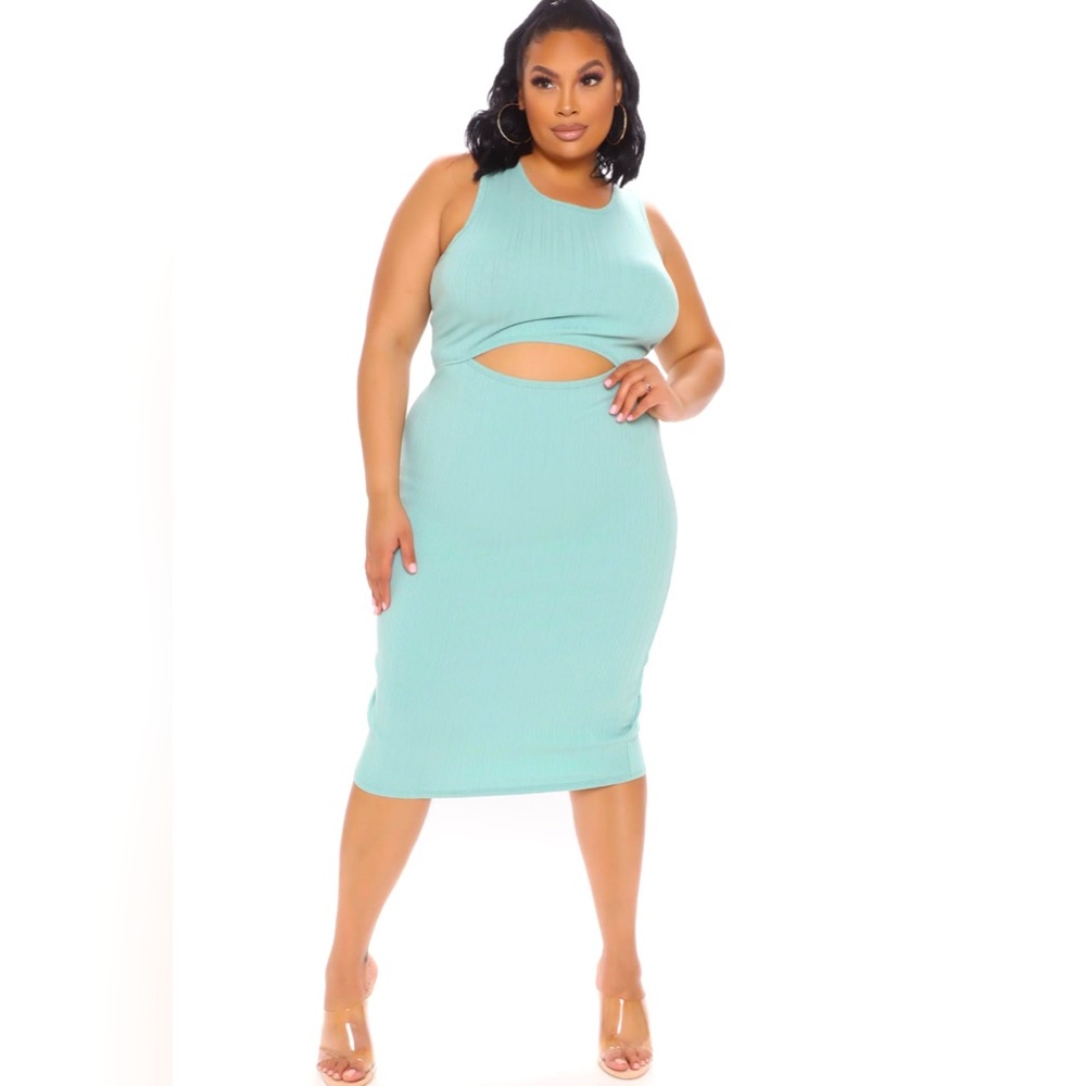 Bodycon Midi Plus Midi Dress